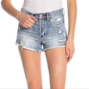 Distressed Denim Cutoff Shorts | BlankNYC | NWT | Size 25